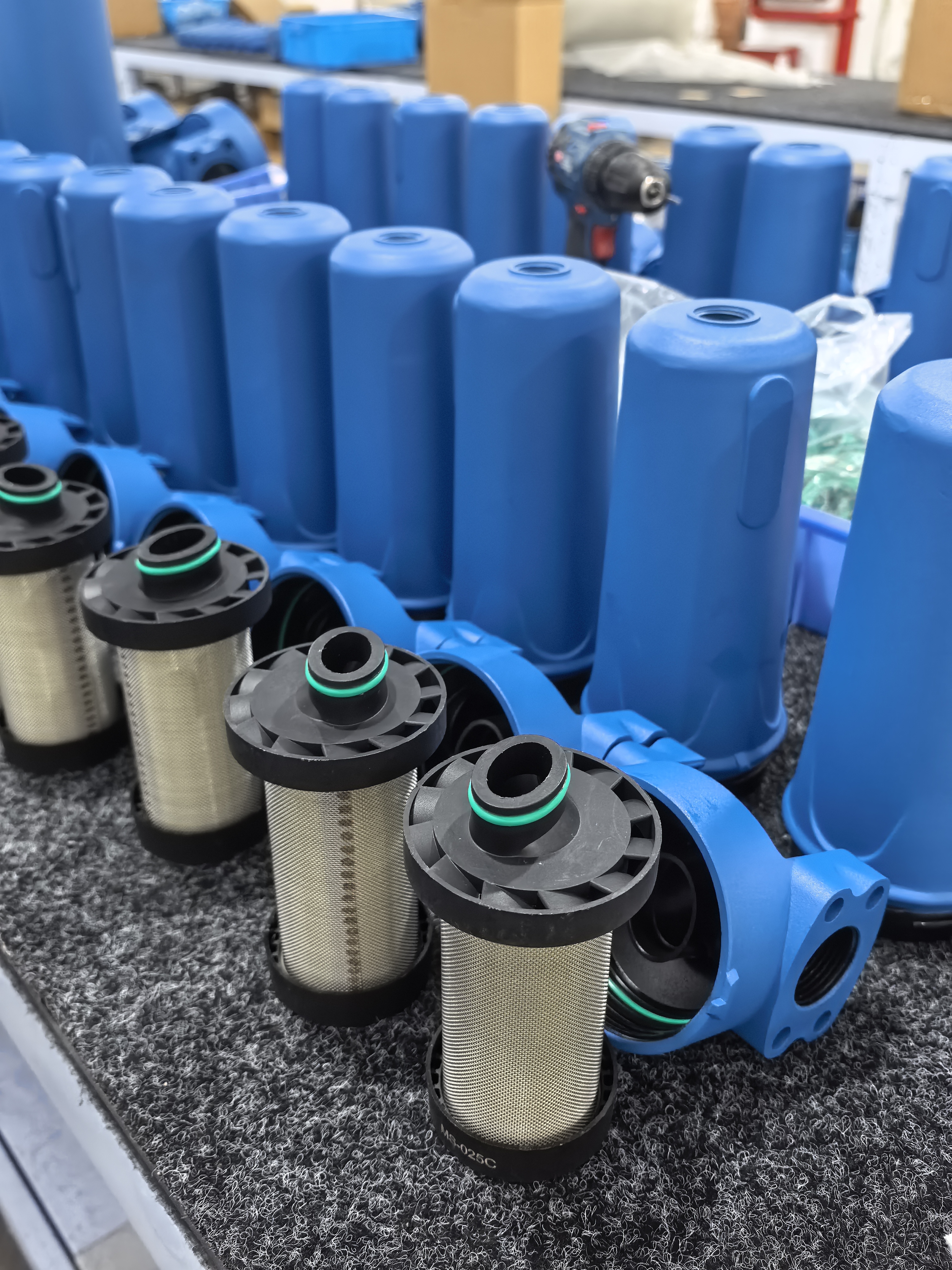 空氣壓縮機系統的壓縮空氣過濾器 空氣壓縮機系統的壓縮空氣過濾器