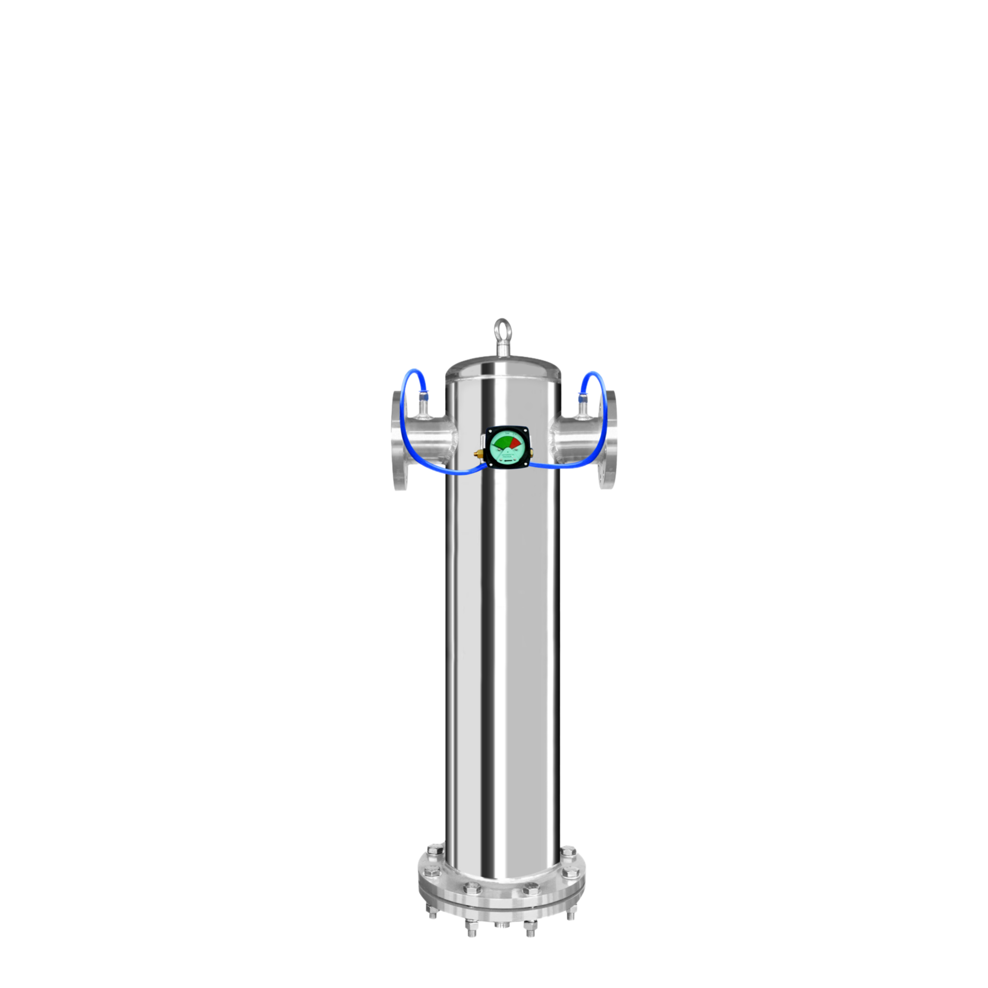 工業機械用法蘭式壓縮空氣濾網解決方案